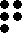 6-dot Braille q